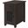 Martin Svensson Home Rustic Chairside Table With Power In Espresso