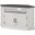 Martin Svensson Home Rustic Tv Stand In White Stain With Grey Top