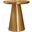 Martini End Table In Brushed Gold