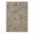 Marvo Abstract Power-Loomed Indoor/Outdoor Area Rug In Ivory and Black