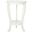 Mary Distressed Cream Pedastal Side Table