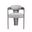 Maryl Dining Chair In Grey Linen