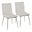 Mason Swivel Chair Set of 2 In Cream