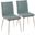 Mason Swivel Chair Set of 2 In Green