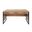 Mason Wood Laminate Writing Desk with Drawers In Light Brown