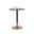 Massie Bar Table In Black and Gold