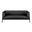 Matias Loveseat In Black Leatherette