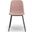 Max Velvet Side Chairs Set of 2 In Blush Pink