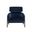 Maximus Lounge Chair In Metropolis Blue