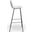 Maxine Boucle Bar Height Stools Set of 2 In White
