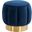 Maxine Channel Tufted Ottoman In Navy