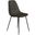 Maxine Vegan Leather Side Chairs Set of 2 In Midnight