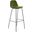 Maxine Velvet Bar Height Stools Set of 2 In Forest