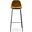 Maxine Velvet Bar Height Stools Set of 2 In Gold