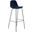 Maxine Velvet Bar Height Stools Set of 2 In Ink