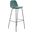 Maxine Velvet Bar Height Stools Set of 2 In Ocean