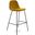 Maxine Velvet Counter Height Stools Set of 2 In Gold