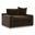Maxton Heights Oversized Chair In Bittersweet