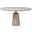 Maxwell Ii 54 Inch Round Brown Solid Wood Top Brown Wood And Gold Metal Base Dining Table