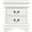 Mayville Burnished White Nightstand