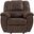 Mcgann Walnut Rocker Recliner