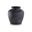 Meadie Vase In Distressed Black