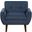 Meadow Accent Chair In Blue