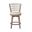 Meadowbrook Counter Height Swivel Stool In Brown