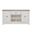 Meadowbrook Server with Sand Top In White Wash