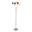 Medusa 71 Inch Metal Floor Lamp 5 Arm In Brushed