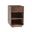 Meg 1-Drawer End Table In Walnut