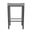 Melissa 26 Inch Counter Height Backless Stool In Firestone Grey and Charcoal Gray