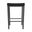 Melissa 30 InchBar Height Backless Stool In Firestone Grey and Licorice Black