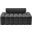 Melody Velvet Loveseat In Grey