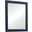 Melody Rectangular Upholstered Dresser Mirror Pacific Blue