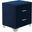 Melody 2-drawer Upholstered Nightstand Pacific Blue