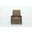 Melrose Push Thru The Arms Recliner In Taupe