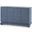 Meredith 4-Door Cabinet In Navy Blue