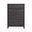 Merrifield Drawer Chest In Raisin Black