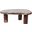 Messina Coffee Table In Burgundy