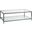 Metal Designs Claret Rectangular Cocktail Table In St. Laurent