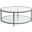 Metal Designs Claret Round Cocktail Table In St. Laurent