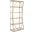 Metal Designs Ellipse Etagere In Gold