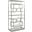 Metal Designs Holden Etagere In Silver Leaf