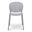 Metro Bailey Side Chair Set of 4 In Light Grey