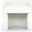 Metro Jessie Accent Chair In White Boucle Upholstery