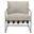 Metro Trent Upholstery Accent Chair In Washed Sand
