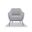 Metro Zurich Accent Chair In Gray