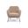 Metro Zurich Acent Chair In Chocolate