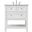 Metropolis 30 Inch Single Bathroom Vanity Set In White